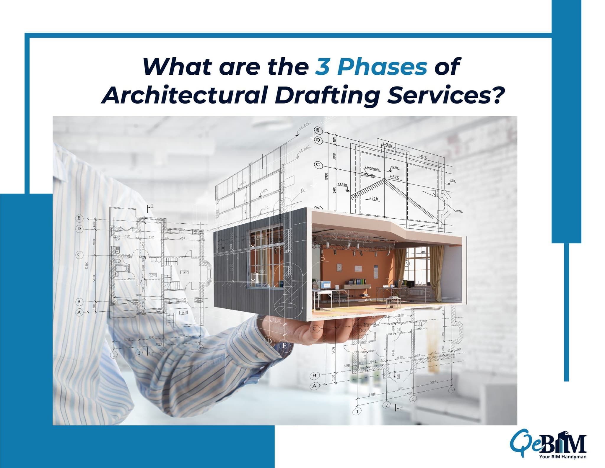 What are the 3 Phases of Architectural Drafting Services?